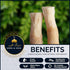Pack of 5 Miswak Sticks with Holder - Natural Flavored Chew Sticks for Teeth Whitening, Oral Health & Fresh Breath