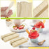 1500 Pcs Wooden Ice Cream Spoons, Mini Disposable Tasting Spoons for Crafts, Tasting, Sampling (3 Inch)