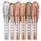 LANGMANNI Eyeshadow Stick, 6 PCS Waterproof Multi-Color Eye Makeup Kit, Creamy Long-Lasting Shades, Perfect Gifts for