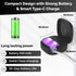 Portable UV Toothbrush Sanitizer Holder & Cleaner with UV Light & Magnetic Mounting - Rechargeable Toothbrush Sanitizer