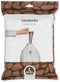 Brabantia PerfectFit Trash Bags (Size L/10.6-12 Gal) Thick Plastic Trash Can Liners
