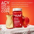HUM Pro ACV Gummies - 100% Organic Apple Cider Vinegar with The Mother, Probiotics & B12 for Digestive Health