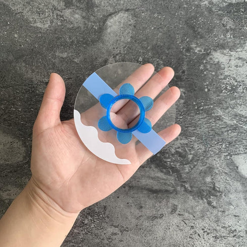 Adhesive Patches for Libre 2 – 40 Pack Waterproof Clear Patches and 1 Plastic Shield, Hold Your Sensor Tight up to 10