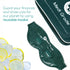 Medi Grade Cooling Eye Mask for Puffy Eyes, Reusable Gel Eye Mask with Thermo-bag for Dark Circles Relief