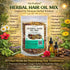 HERBALISTA 3.5oz (100g) 20 Premium Herbal Hair Oil Mix | Mexican-Inspired Ayurvedic Herbs | Longer-Looking Hair