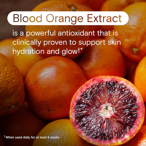 One A Day Skin Radiance, 30 Capsules for Skin Hydration & Glow with Blood Orange Extract & Collagen