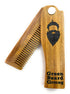 Tree-mendous Sandalwood Folding Comb, Durable Pocket Combs that Plant Trees by Green Beard Grooming