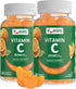 YumVs Vitamin C Gummies for Adults - 250 mg Orange Flavored Chewable Immune Gummies - Kosher, Halal, Gluten Free (200