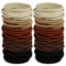 Thick Hair Ties No Damage, 120 Pcs Elastics for Ponytail Holders for Women, Men & Girls, Hair Accessories (4mm)