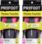 PROFOOT Orthotic Insoles for Plantar Fasciitis & Heel Pain, Women's 6-10, 2 Pair Gel Heel Shock Absorbing