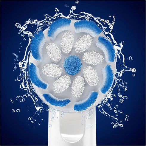 Braun Oral-B Sensitive Clean Toothbrush Heads, Pack of 8 for Gentle Cleaning