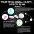 Dental Probiotics for Teeth and Gums, Best Oral Probiotic, 45 Natural Mint Tablets in a Tin