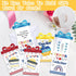 Watayo 12 Sets Teacher Appreciation Money and Gift Card Sleeves, Thank You Teacher Money Holder Ornaments for Cash