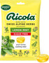 Ricola Sugar Free Lemon Mint Throat Drops, 45 Count - Refreshing Relief for Throat Irritations