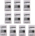 BodyMed TENS/EMS Unit, 4 Electrode Pads – Reusable Self-Adhesive 2 x 2 Inch Square Electrodes in Ten Packs
