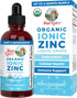 MaryRuth Organics Zinc Supplements for Immune Support, Ionic Zinc for Kids & Adults, 40 Day Supply, Vegan