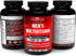 Mens Multivitamin, Daily Multivitamin for Men with Vitamins A C D E K B Complex, 90 Vegetarian Capsules
