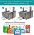 Besuerte Laundry Detergent Stand - Farmhouse Shelf, Liquid Detergent Holder, Laundry Soap Organizer for Laundry Room