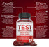 Testosterone Booster Gummies for Men, Male Enhancement, Boosts Energy & Optimizes Physical Performance, 60 Gummies