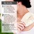 Natural Bristle Dry Brush for Skin, Dry Brushes for Body (Sisal Dry Brush)