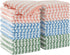 JOYMOOP Microfiber Cleaning Cloths, 18 Pack Kitchen Towels for Dish Drying, 10"x10", Absorbent Lint Free Rags