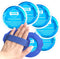 Samply Small Gel Ice Packs - 5 Pack Mini Round Cold Packs for Boo Boos, Toothaches, and Face Injuries with 2 Covers