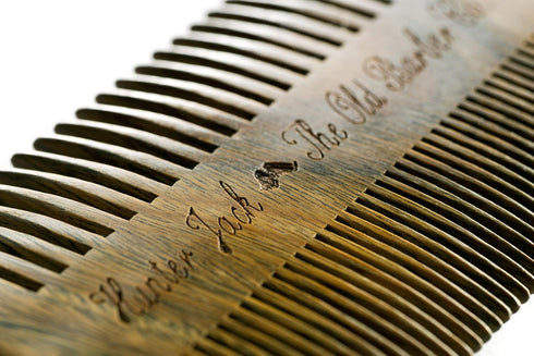 Sandalwood Beard Comb for Men, Handmade Wooden Comb with Fine & Wide Tooth