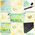 Reginary 6 Pieces Lemon Makeup Bags, Waterproof Multifunction Cosmetic Pouch with Zipper Toiletry Bag Case Organizer