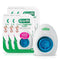 GUM EasyThread Threader Floss, Expanding Dental Floss for Braces, Bridges, and Implants, Built-in Rigid Threaders (6pk)