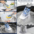 Set 2 Dish Brush with Soap Dispenser Storage with PCS Brush Refills & Holder, Dish Scrubber with Soap Dispenser, Dish