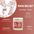Green Pain Relief Skin Salve, All-Natural Formula for Arthritis, Sore Muscles & Bruises, 4 oz jar, Rapid Relief