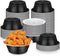Gejoy 50 Pcs Plastic Bowls - 23 oz Disposable Snack Bowls for Salad, Dessert, Graduation, Wedding, Birthday