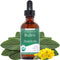 Herb Lore Mullein Tincture - Organic Mullein Drops for Lungs - Alcohol Free -