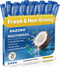 RAZOKO Disposable Mouthwash Travel Size-Fresh & Non-Greasy/Fresh Mint +Coconut Portable Packets,Alcohol &