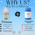 PRISTINE'S L Arginine 1000mg Nitric Oxide Blood Flow Supplement Capsules - 90 Day Supply for Energy & Endurance