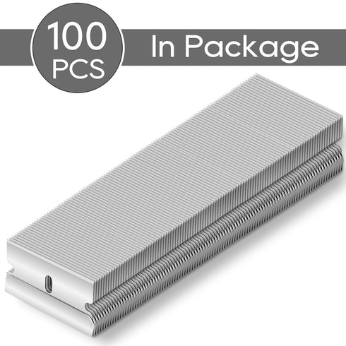 REXBETI 100PCS Industrial Single Edge Razor Blades, Suitable for Removing Labels, Decals, Stickers, and Old Paint