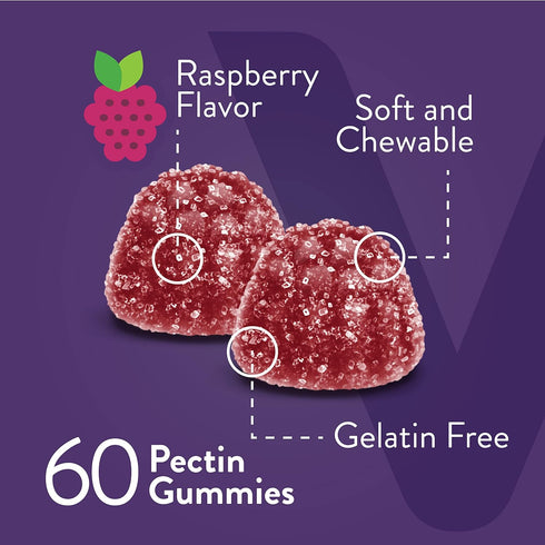 Womens Multivitamin Gummies - 12 in 1 Essential Daily Vitamins & Minerals, Immune Support - Raspberry Flavored.