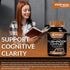 Organic Mushroom Supplement Capsules - 10000mg 25 in 1 Mushroom Complex - 120 Count Lion's Mane, Turkey Tail, Reishi