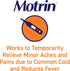 Motrin IB, Ibuprofen 200mg Tablets for Fever, Muscle Aches, Headache & Back Pain Relief, 100 ct