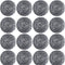 16 PCS Stainless Steel Sponges Scrubbers, Density Metal Scouring Pads for Pot Pan Dish Wash Cleaning