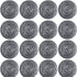 16 PCS Stainless Steel Sponges Scrubbers, Density Metal Scouring Pads for Pot Pan Dish Wash Cleaning