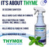 Thymox 32 oz Botanical Disinfectant Spray - All Natural Multipurpose Cleaner, Pet Friendly, Hospital Grade