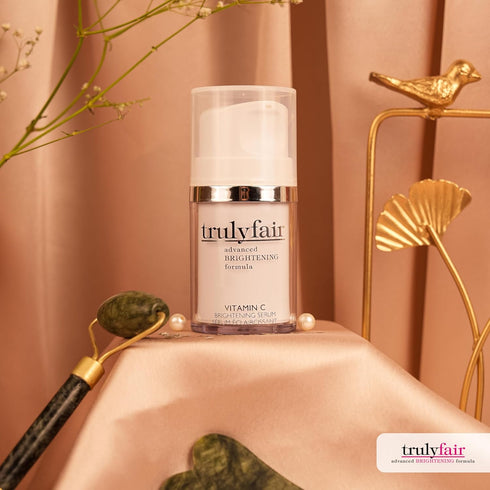 Vitamin C Brightening Serum, 1 oz - Hyaluronic Acid Anti-Wrinkle Serum for Hydrating and Brightening Skin