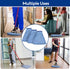 MATTHEW CLEANING Heavy Duty Mop Head, Commercial Replacement for Floor Cleaning, Blue Cotton Looped End