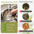 Thinp 8 Pcs Multipurpose Wire Dishwashing Rags for Wet and Dry, Double Side Non Scratch Wire Dishcloth Reusable Metal