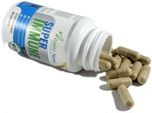 Immune Immunity 25 Immune 60 Super Wellness Booster - Quercetin Support, Vitamins, Herbs, Superfoods, Mushrooms