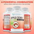 Apple Cider Vinegar Capsules - 120 Veggie Capsules, Organic ACV Supplement with Probiotics