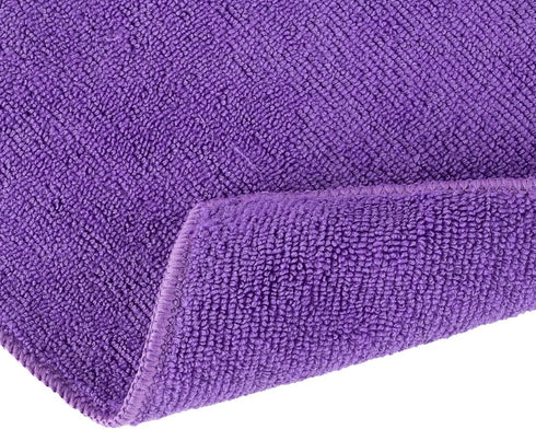 Restaurantware Clean Tek Professional Cleaning Cloths, 16 x 16 Inch, 10 Lint Free Microfiber Towels