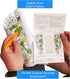 Acupressure Reflexology Socks for Women & Men - Foot Massage Five Toe Separate Socks with Cotton Reflexology Charts &