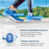 Heel Cushions for Pain Relief - Gel Heel Cushion Inserts, 4 Pack, Heel Support for Men and Women, Plantar Fasciitis